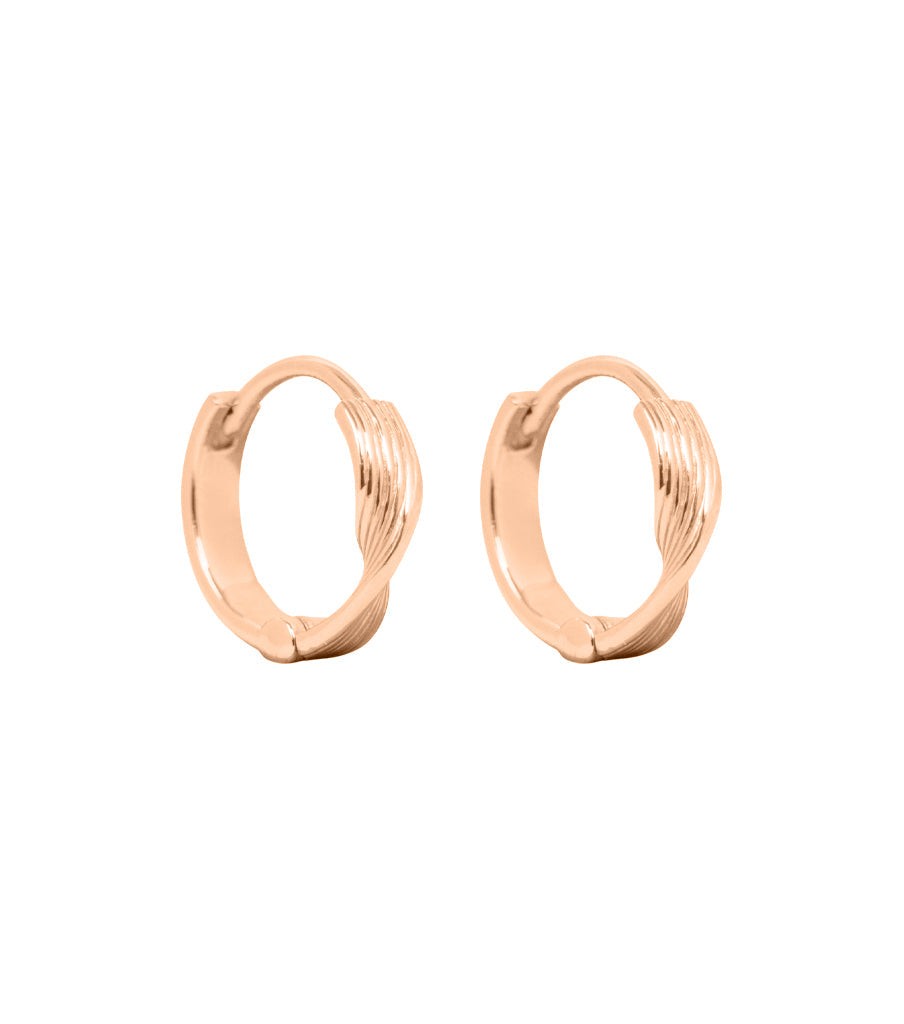 Oorbellen - swirled click