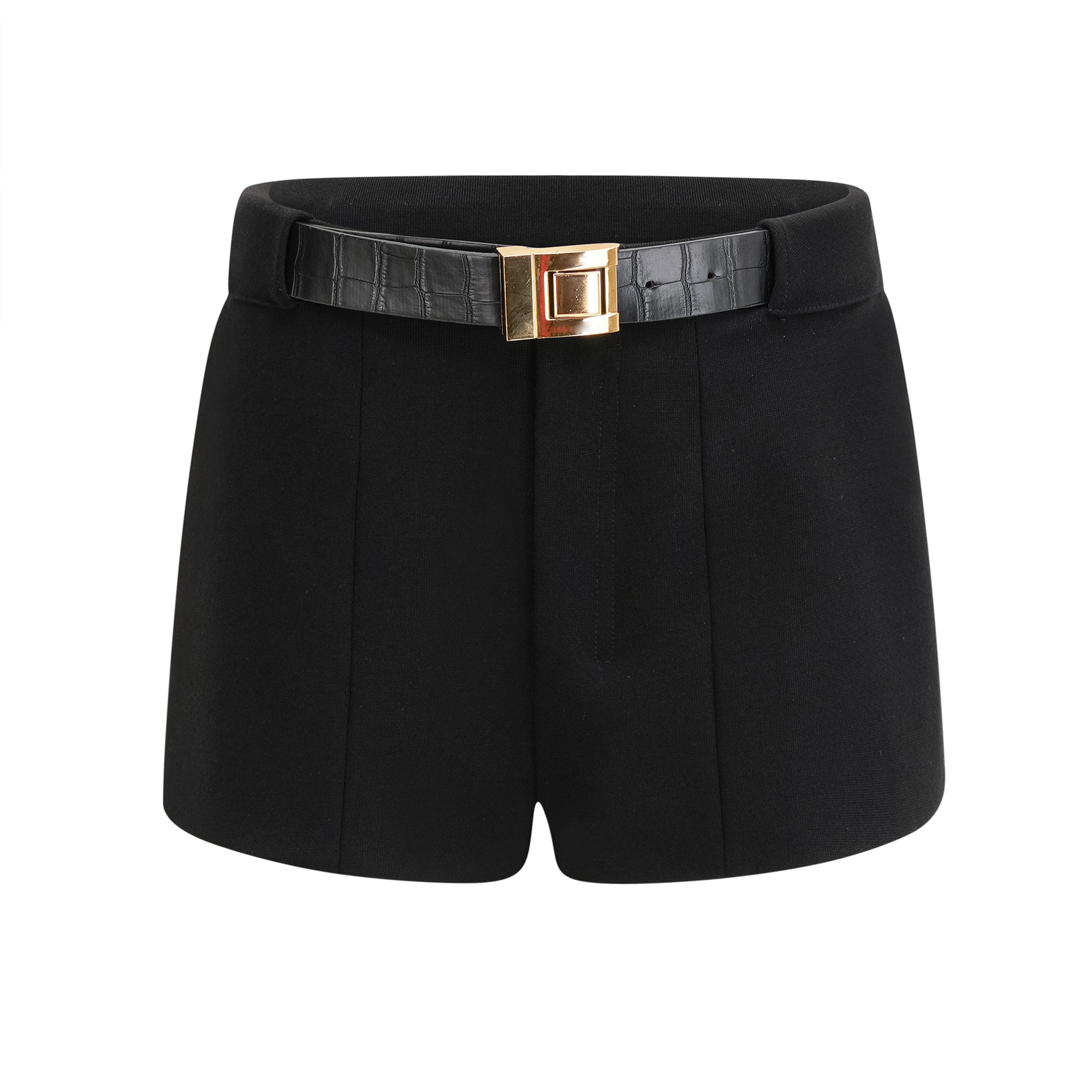 Aryana minishorts med skärp 