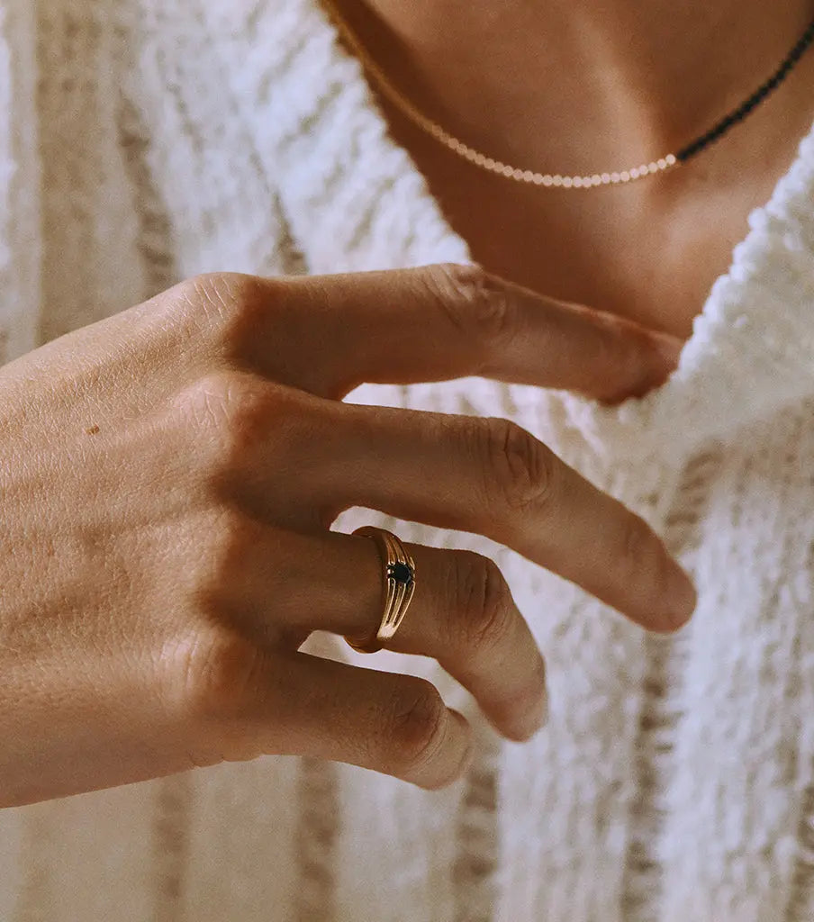 Ring 14k - golden heritage