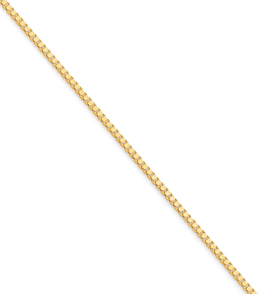 Armband - box chain excl. bedel