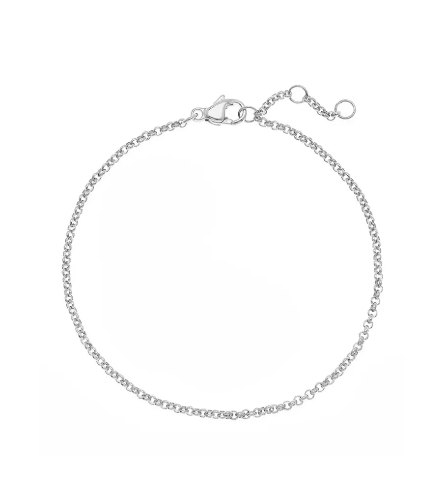 Armband - rolo chain excl. bedel