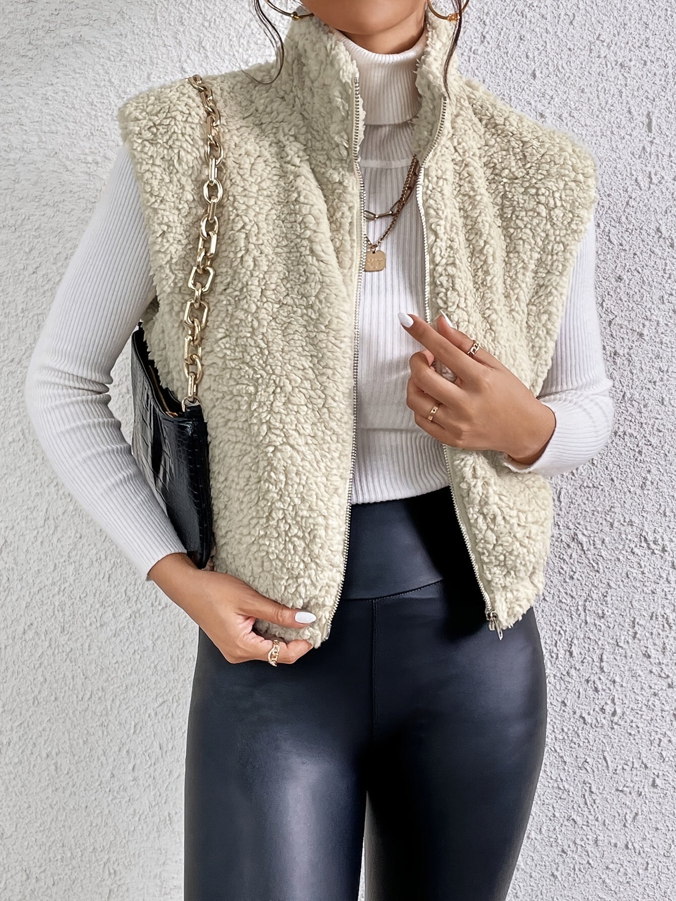 Jacc | Zachte Teddy Gilet