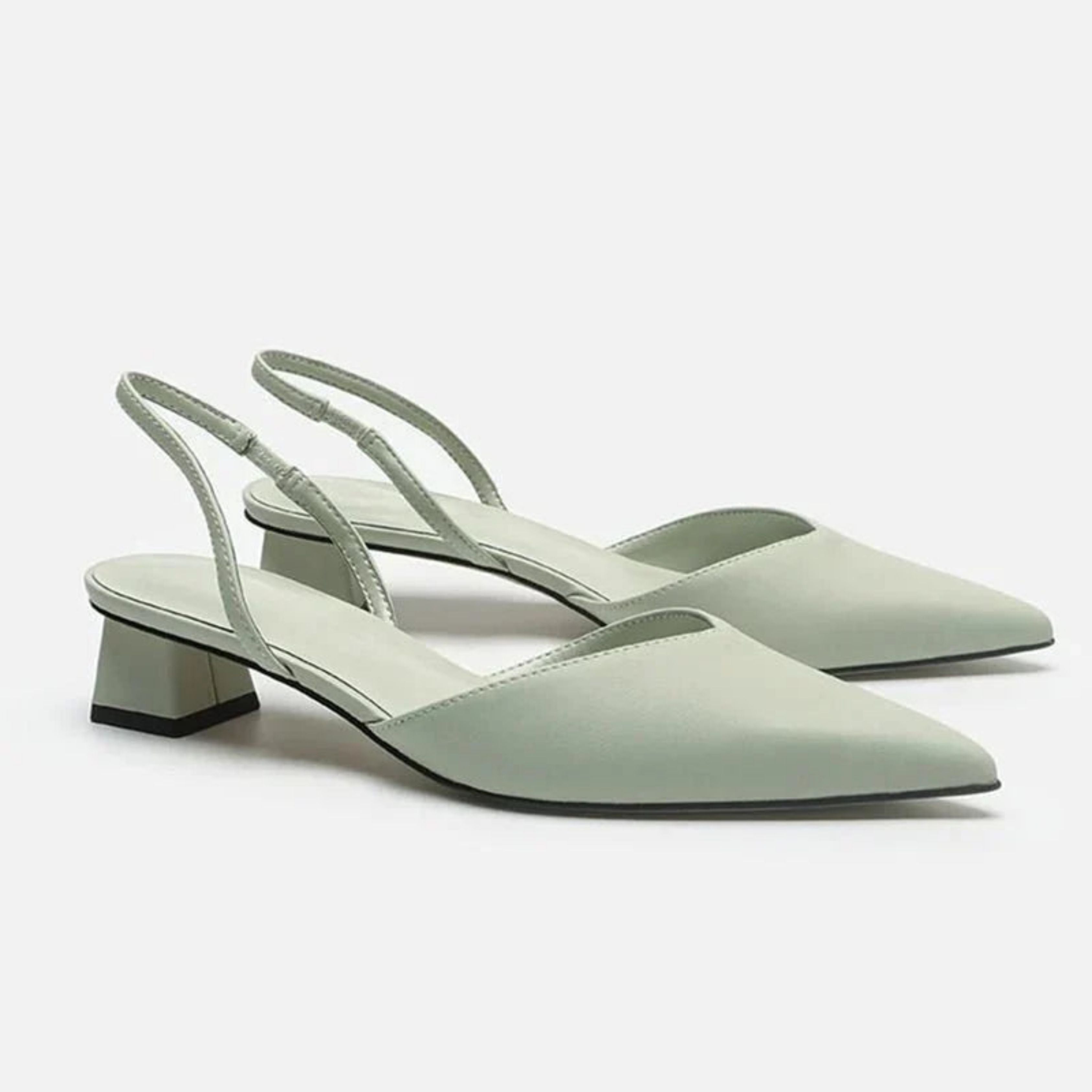 Femke | Trending Slingback Pumps met Lage Hak