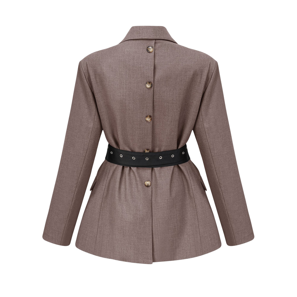 Thérèse Belted Waist Blazer