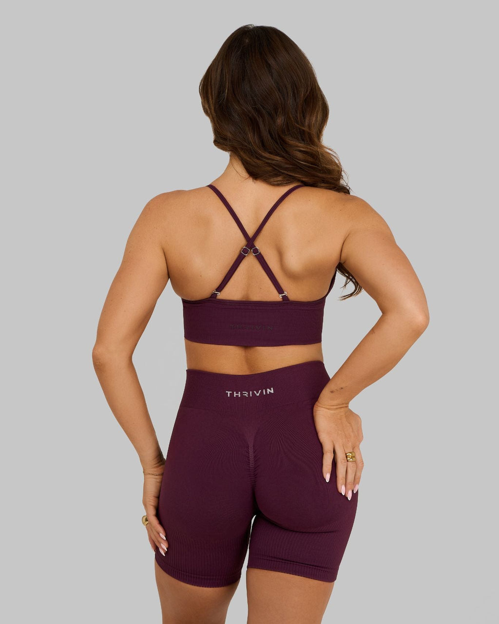 Elevate Multi-Way Sculpt Seamless Bra | Winter Plum