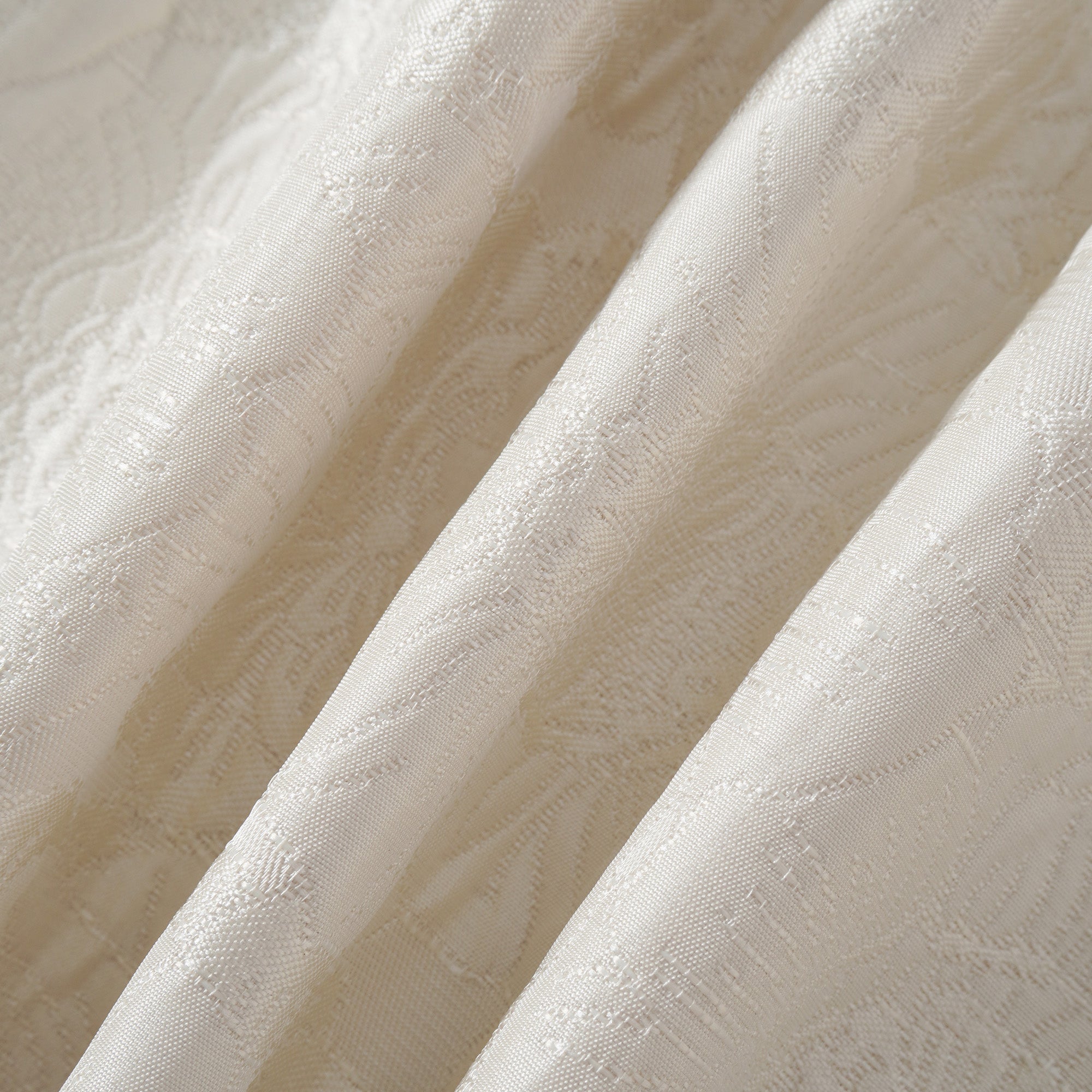 Léa Vit Blommig applikation Virkad Miniklänning