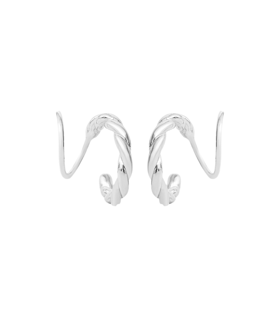 Oorbellen - twisted twister