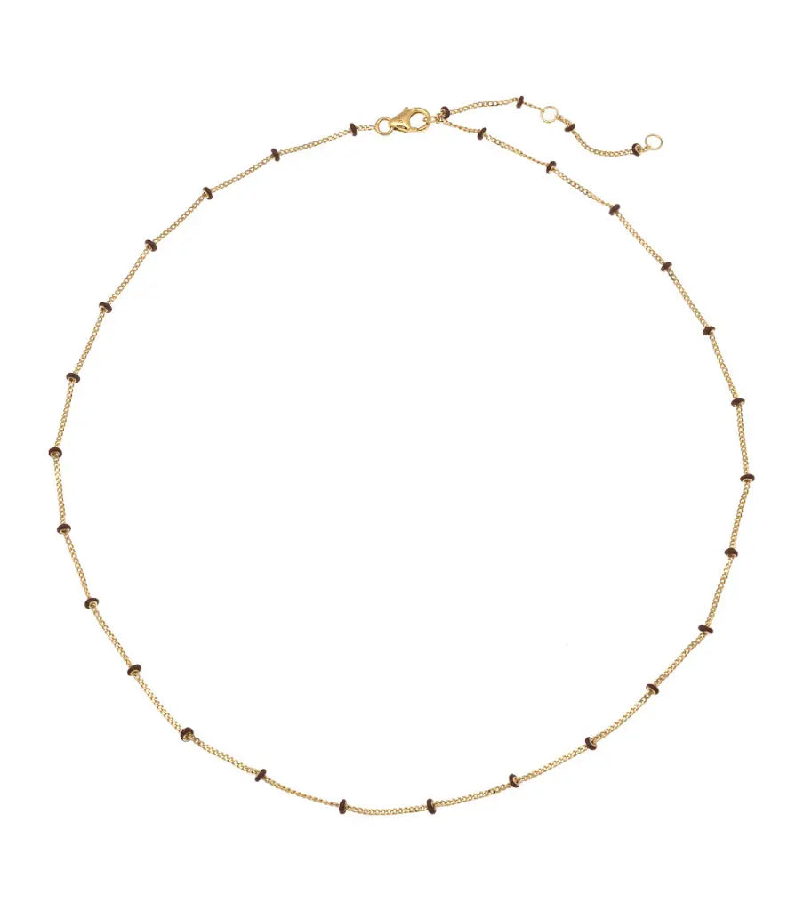 Ketting - chocolat balls excl. bedel