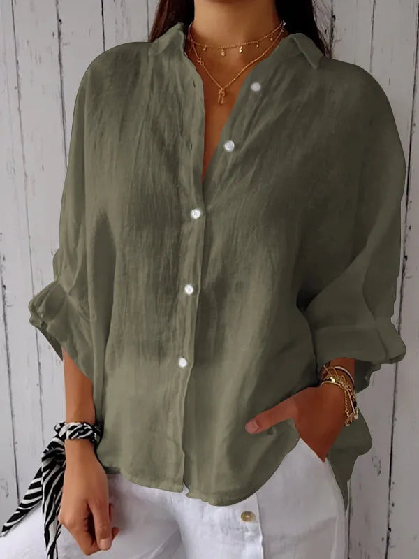 Jolie | Casual Linnen Blouse voor Dames