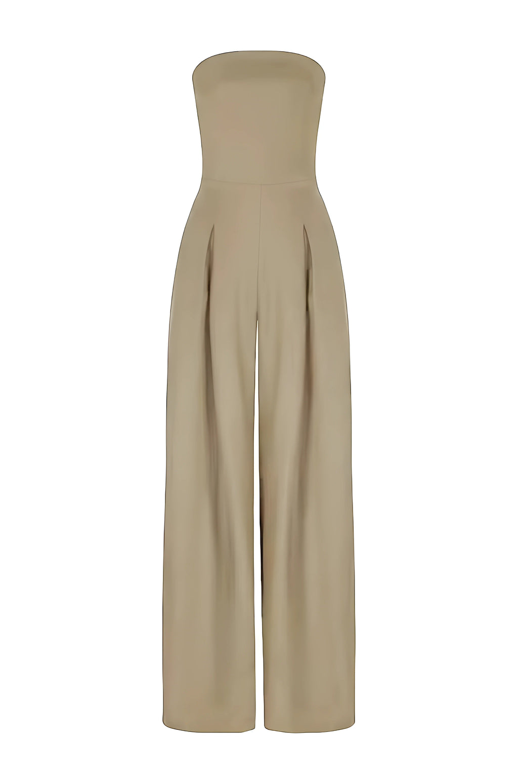 Malia | Elegante Strapless Jumpsuit met Korset Look