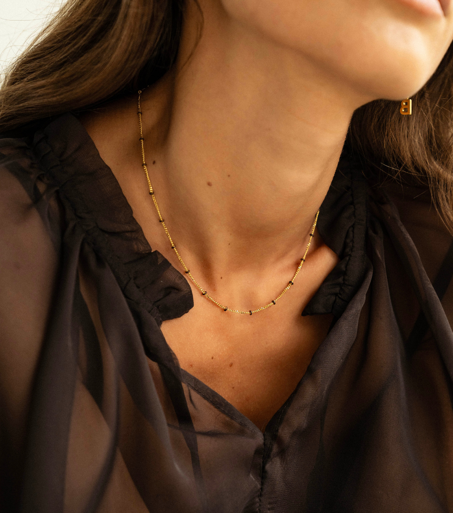 Ketting - chocolat balls excl. bedel