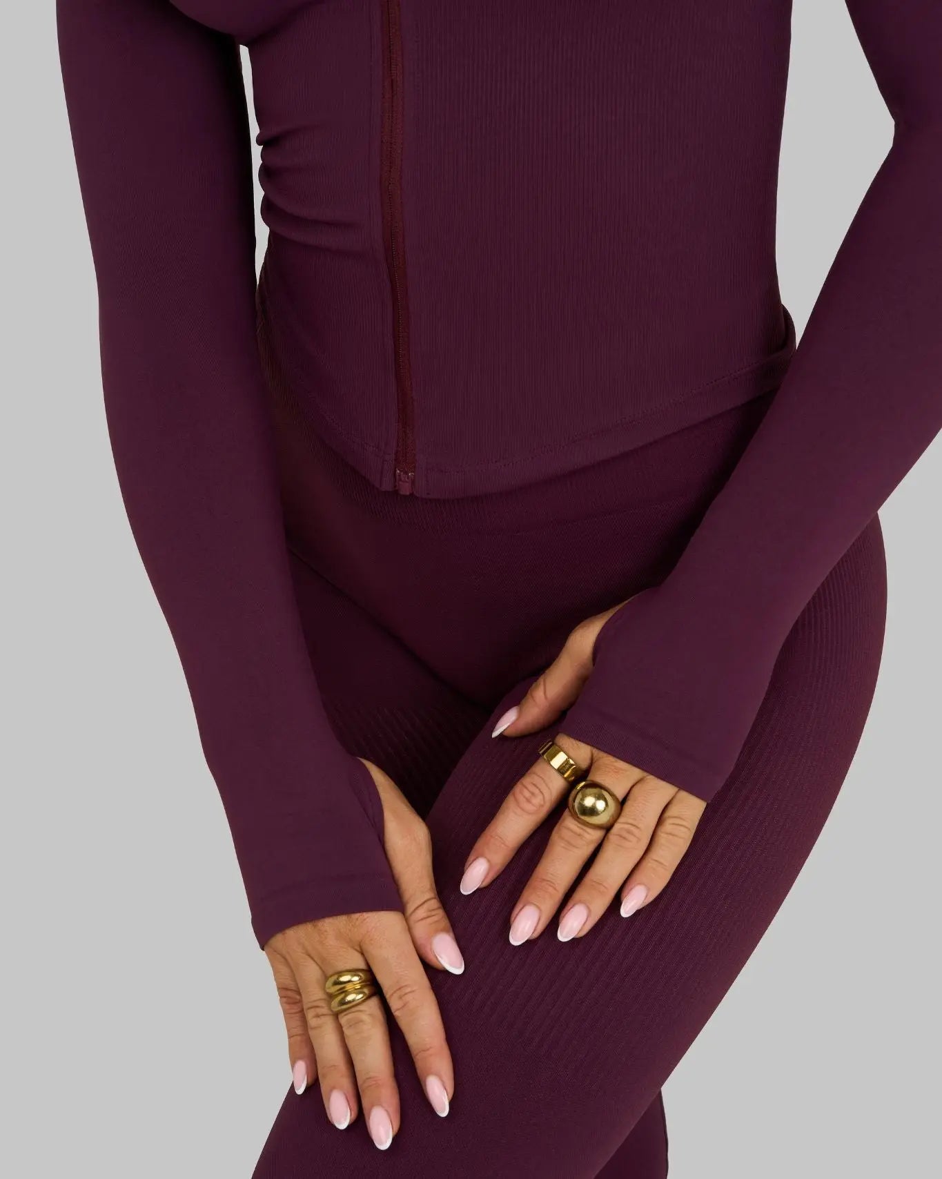 Elevate Sculpt Shapewear Jacket | Winter Plum