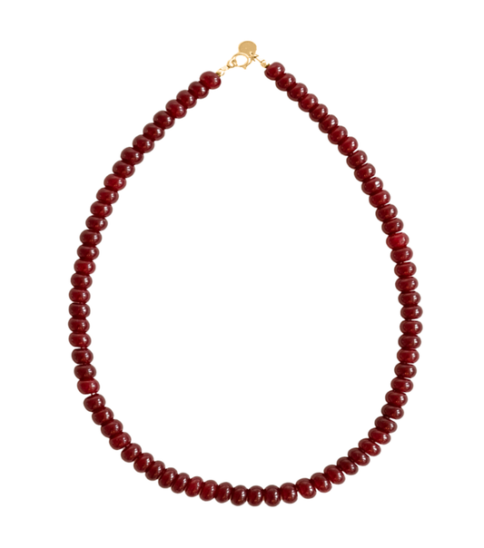 Ketting - deep red