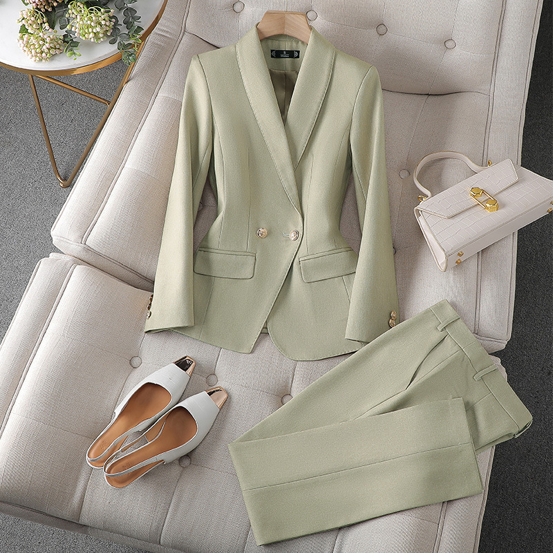 Getailleerde Blazer & Elegante Broek Set