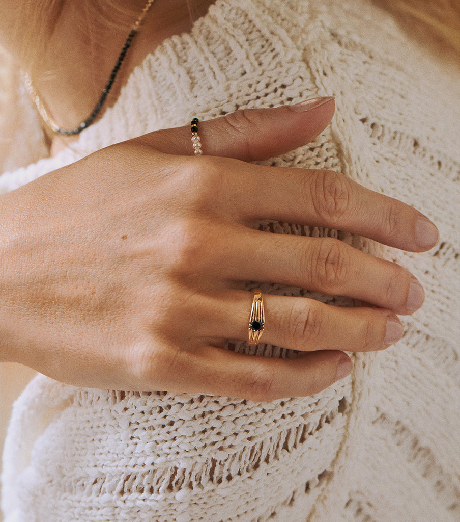 Ring 14k - golden heritage