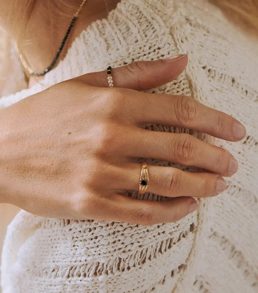 Ring 14k - golden heritage