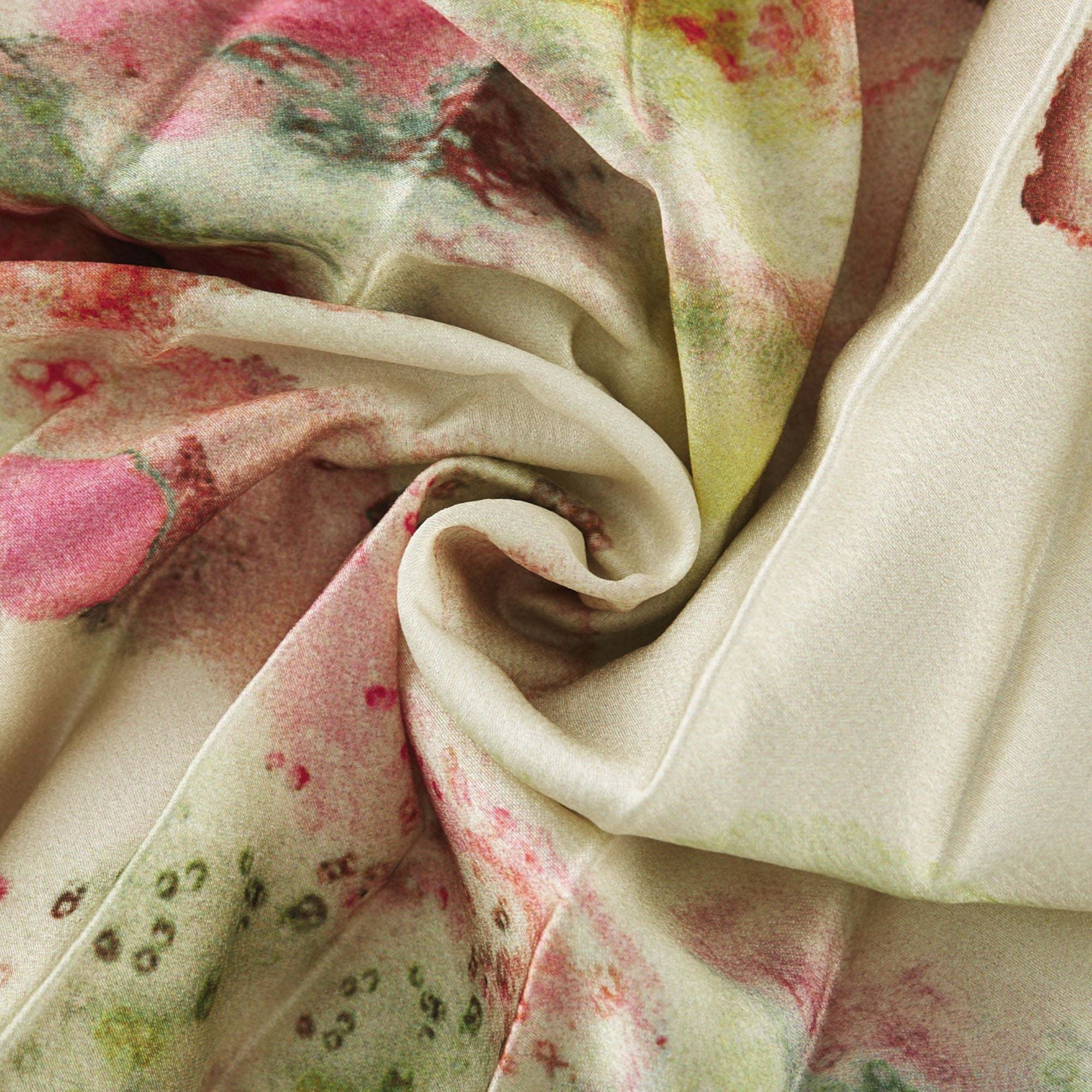 Andréa utskuren blommig plisserad maxiklänning 