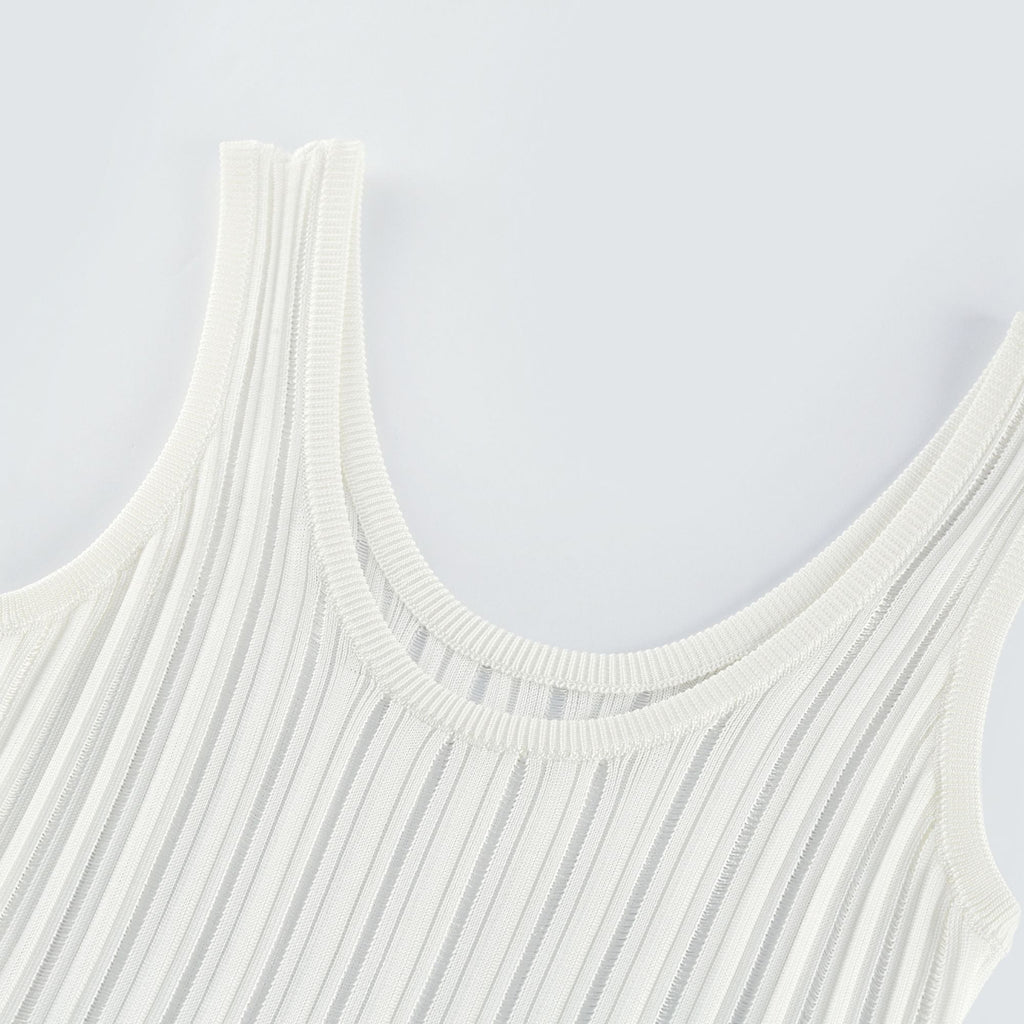 Noémie white cut-out pleated mini dress