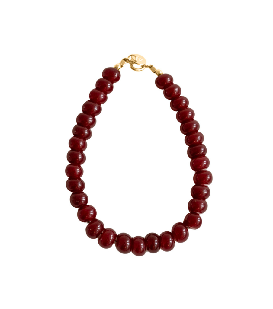 Armband - deep red