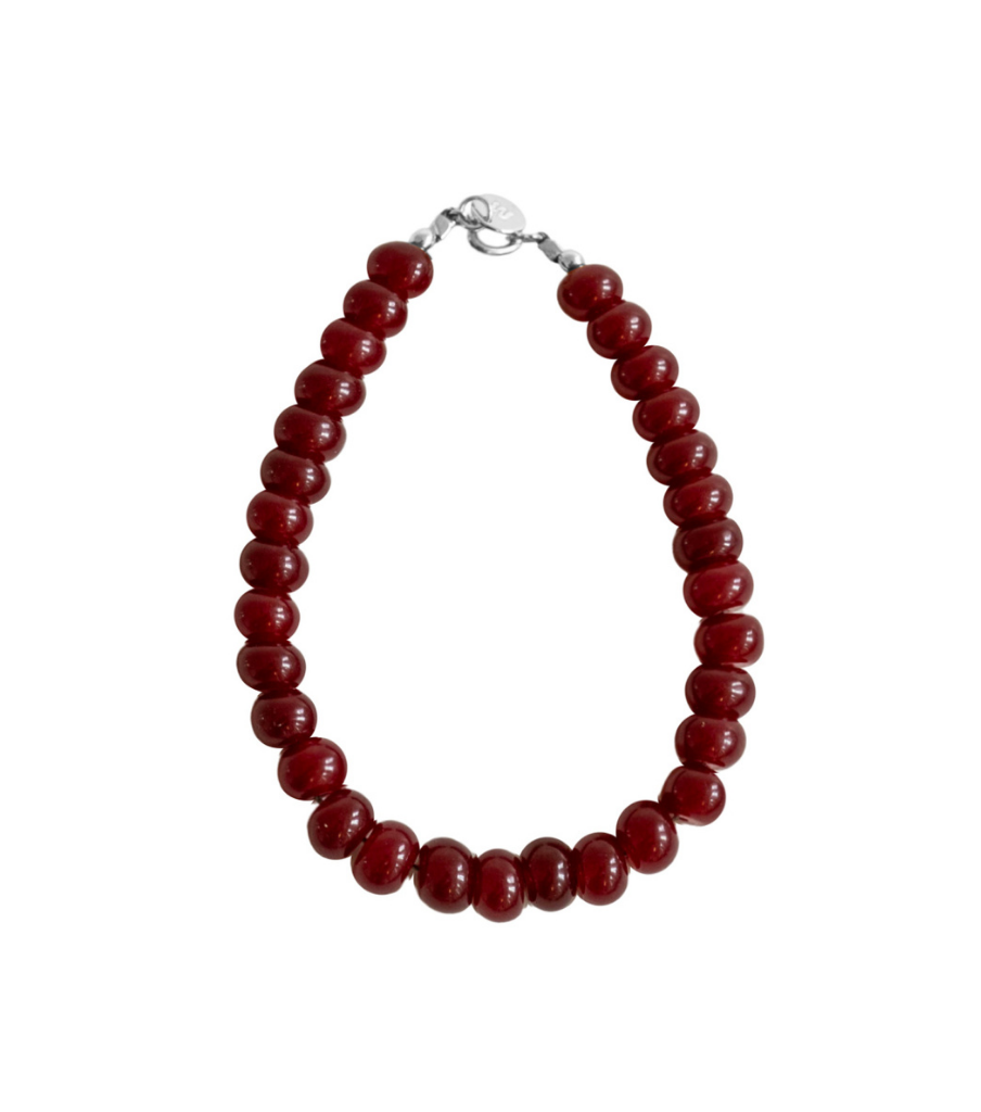 Armband - deep red