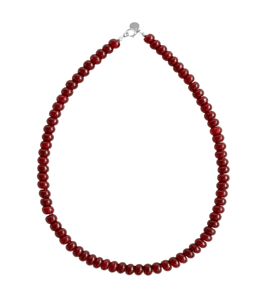 Ketting - deep red