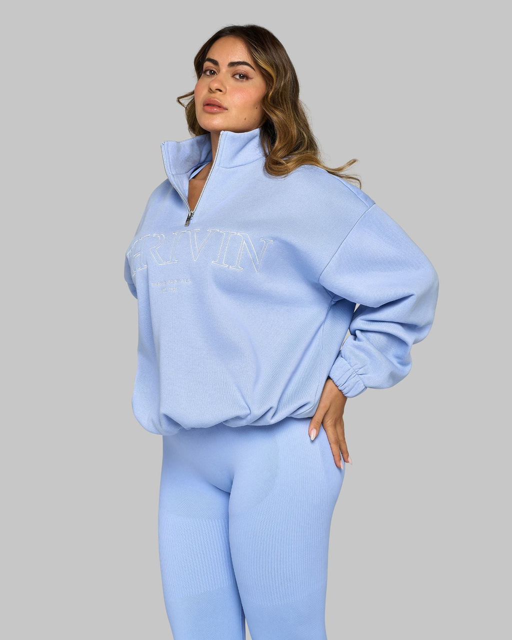 Chiara Original Halfzipper Sweater | Glacier