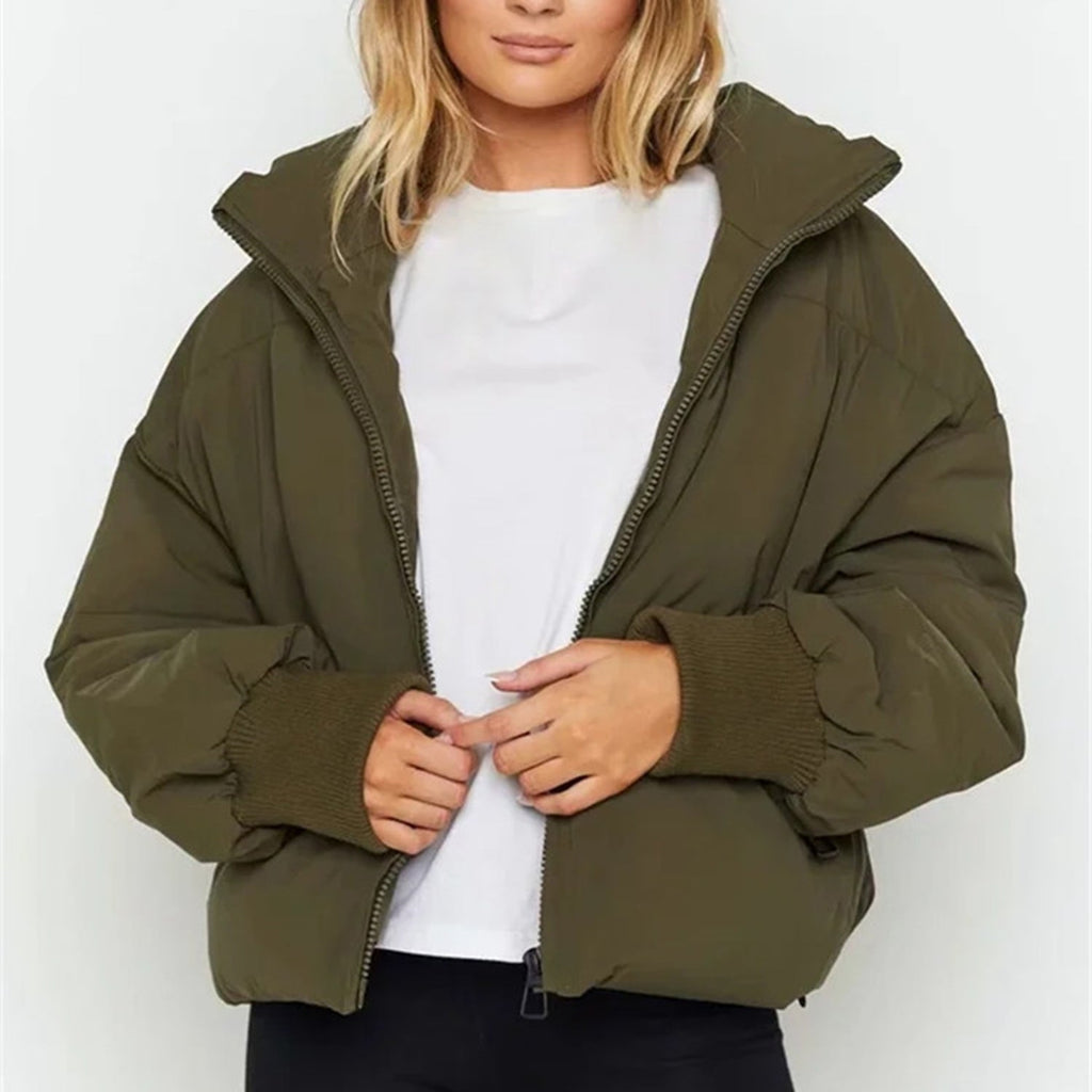 Timona | Cropped Donsjas Dames – Oversized, Warm, Licht & Stijlvol