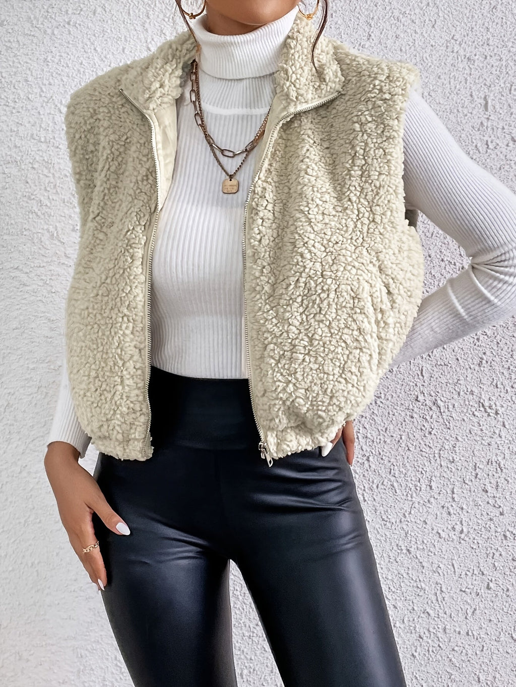 Jacc | Zachte Teddy Gilet