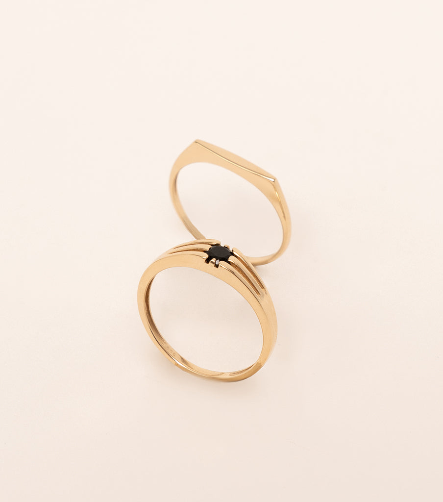Ring 14k - golden heritage