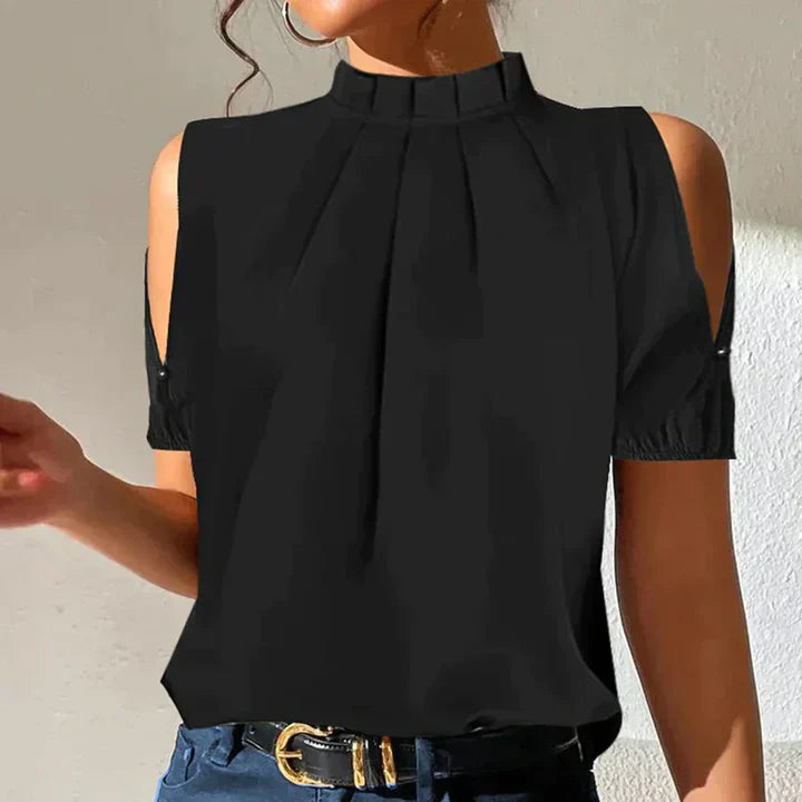 Off-Shoulder Top met Elegante Flair