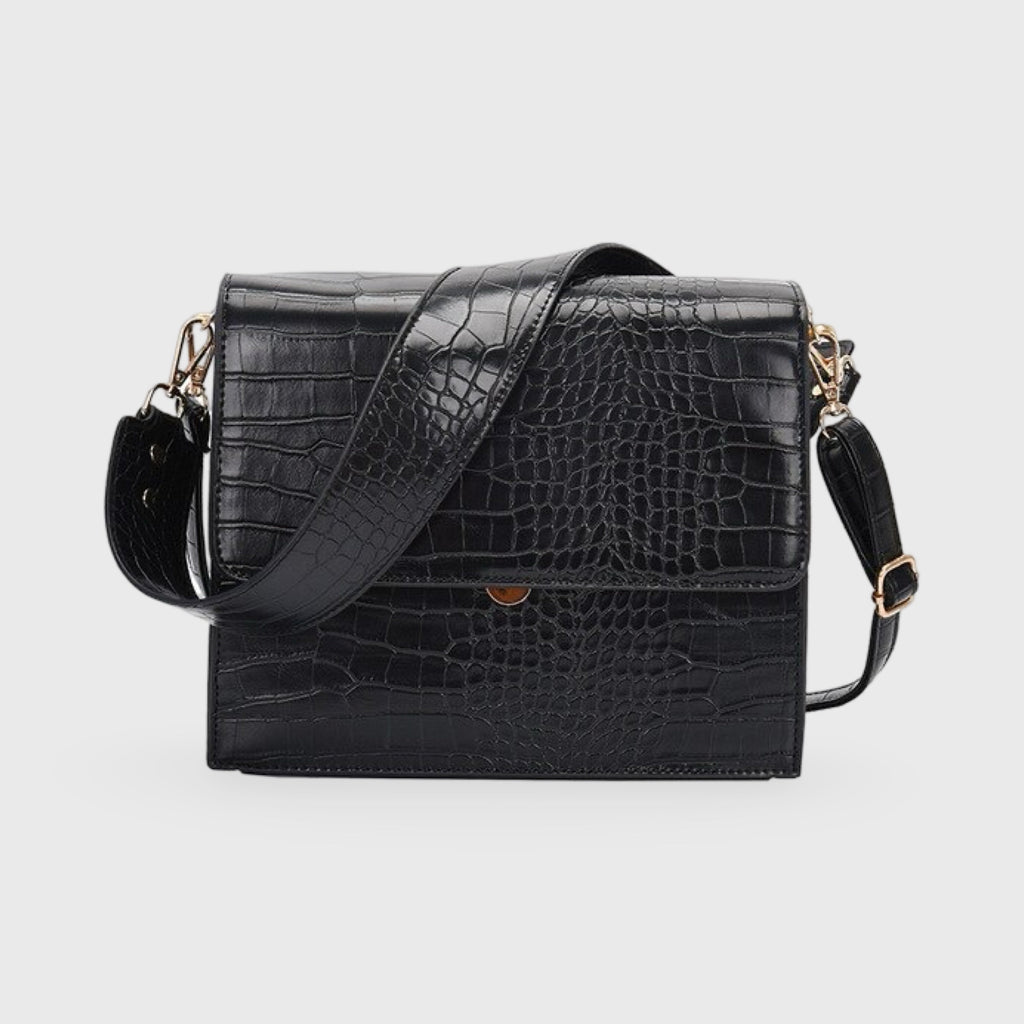 Diek | Maxi Croc Schoudertas - Crossbody