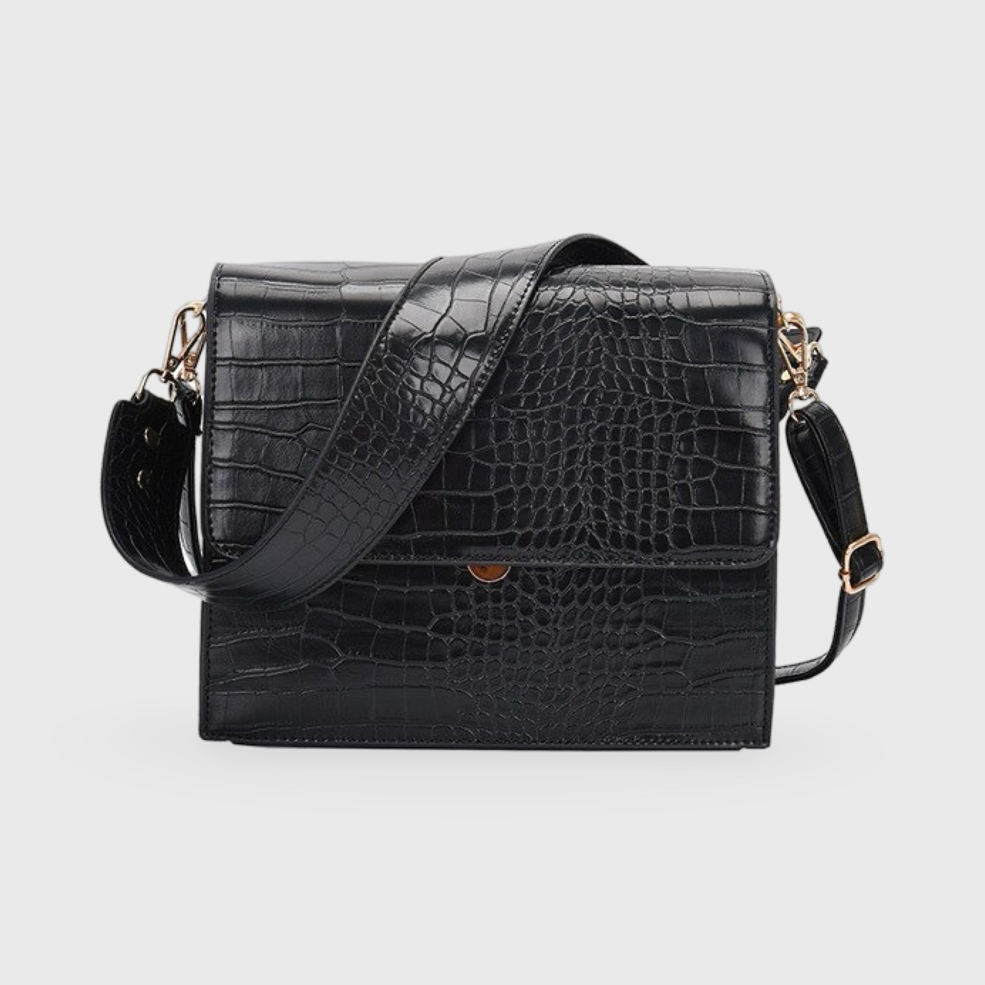 Diek | Mini Croc Schoudertas - Crossbody