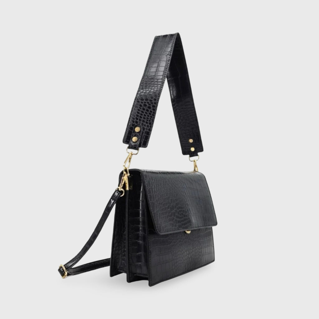 Diek | Maxi Croc Schoudertas - Crossbody