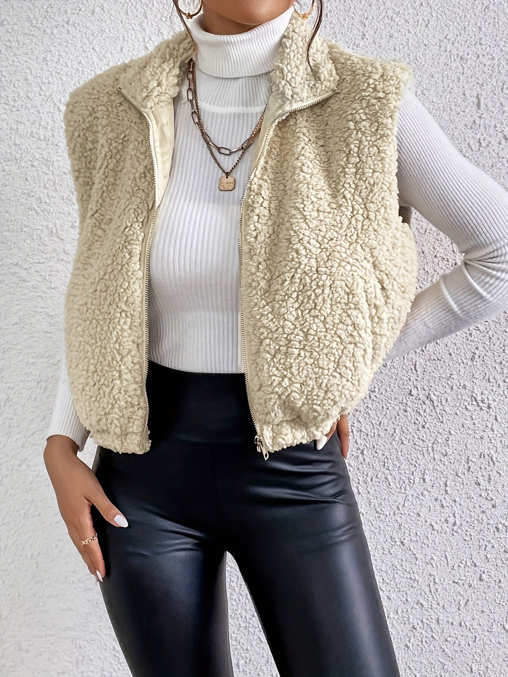 Jacc | Zachte Teddy Gilet