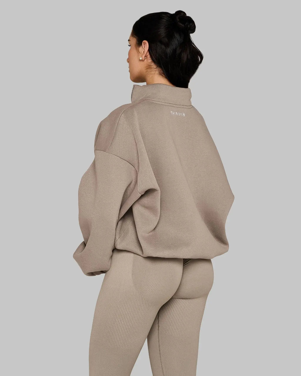 Original Halfzipper Sweater | Latte