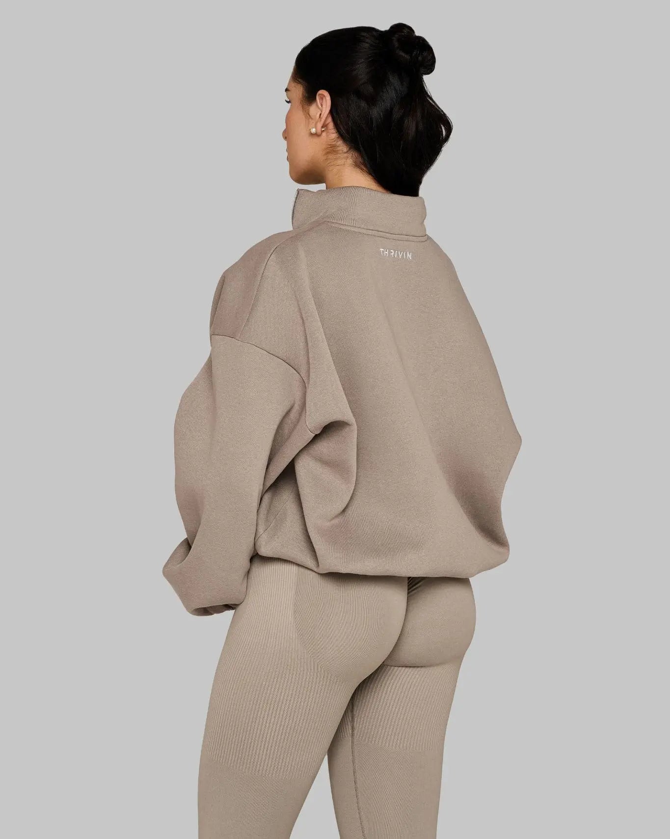 Original Halfzipper Sweater | Latte