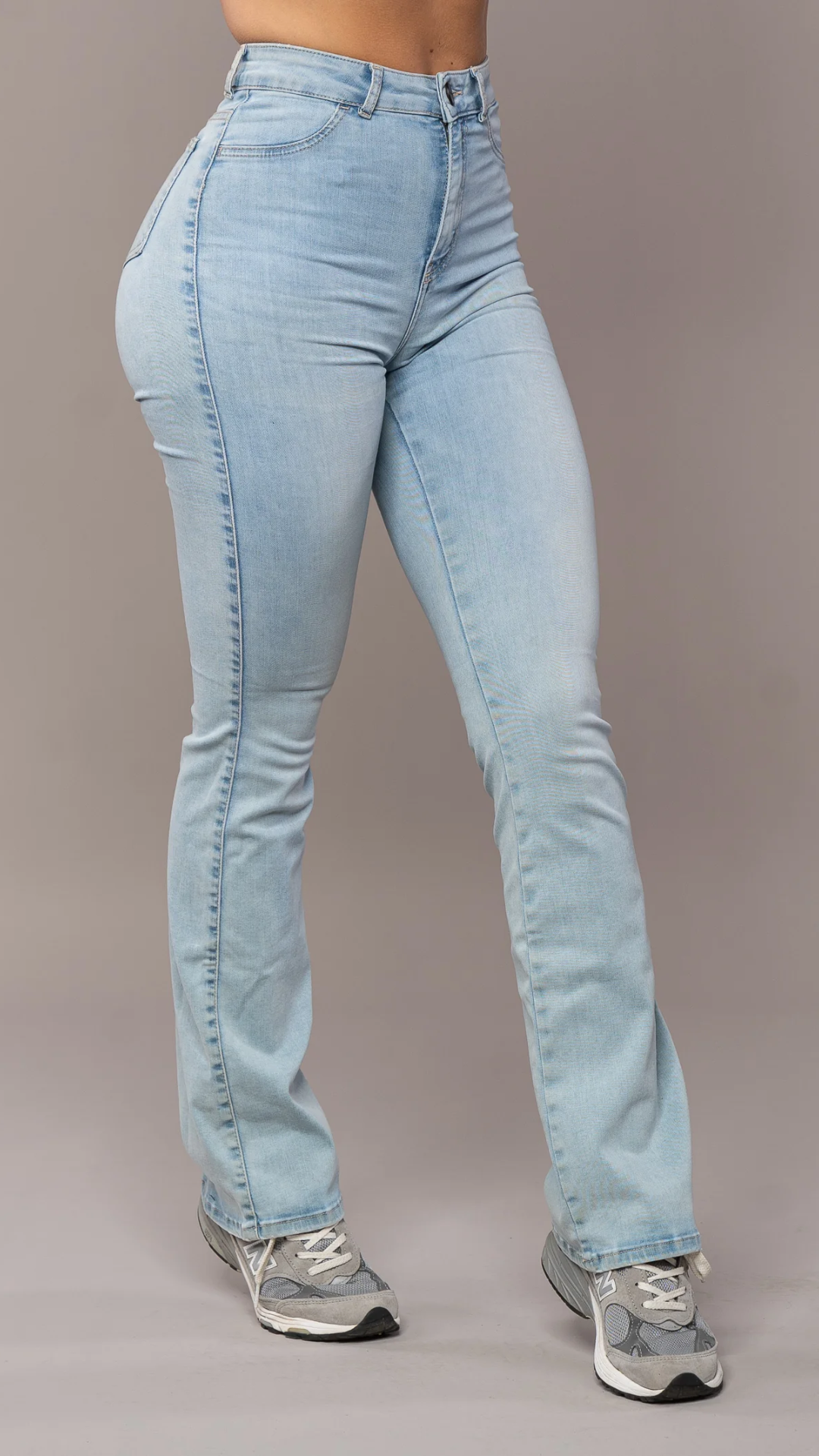 Flared Jeans Dames – Hoge Taille & Stretch Pasvorm