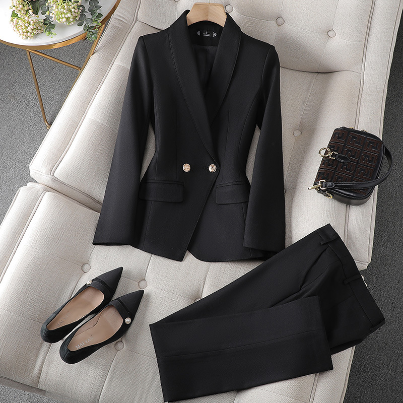 Getailleerde Blazer & Elegante Broek Set