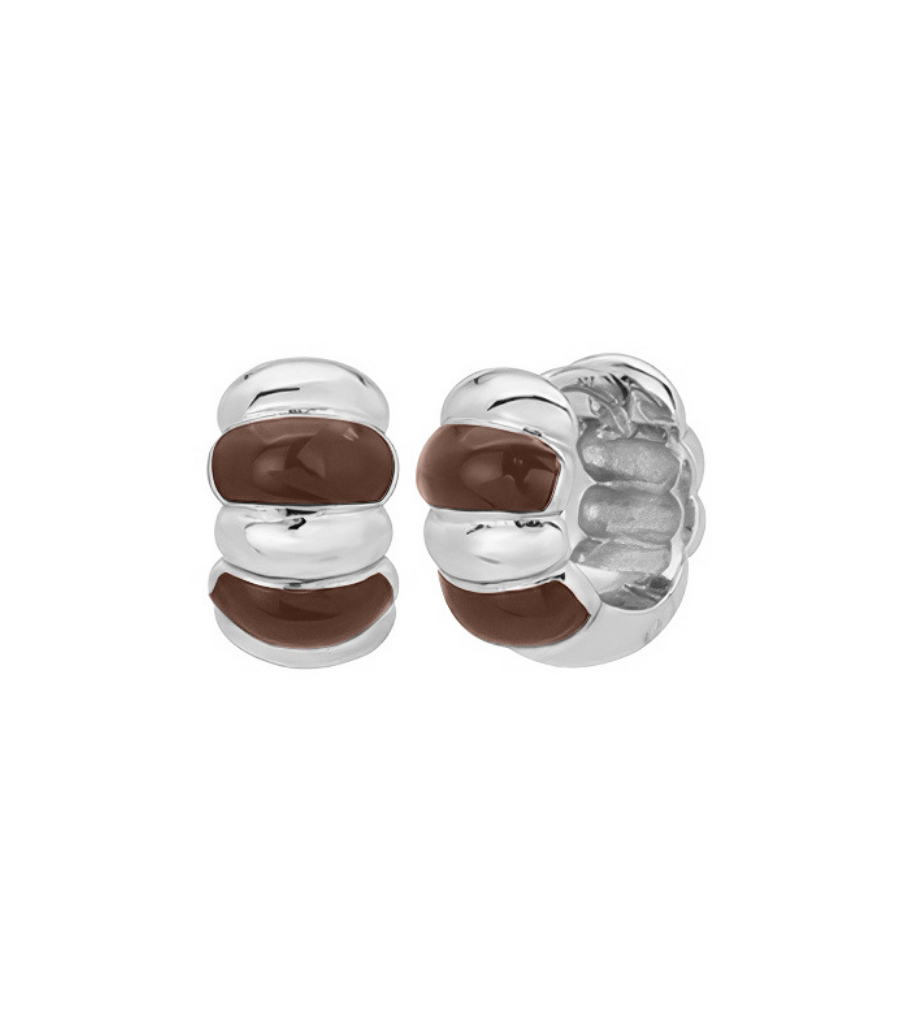 Oorbellen - chocolate click