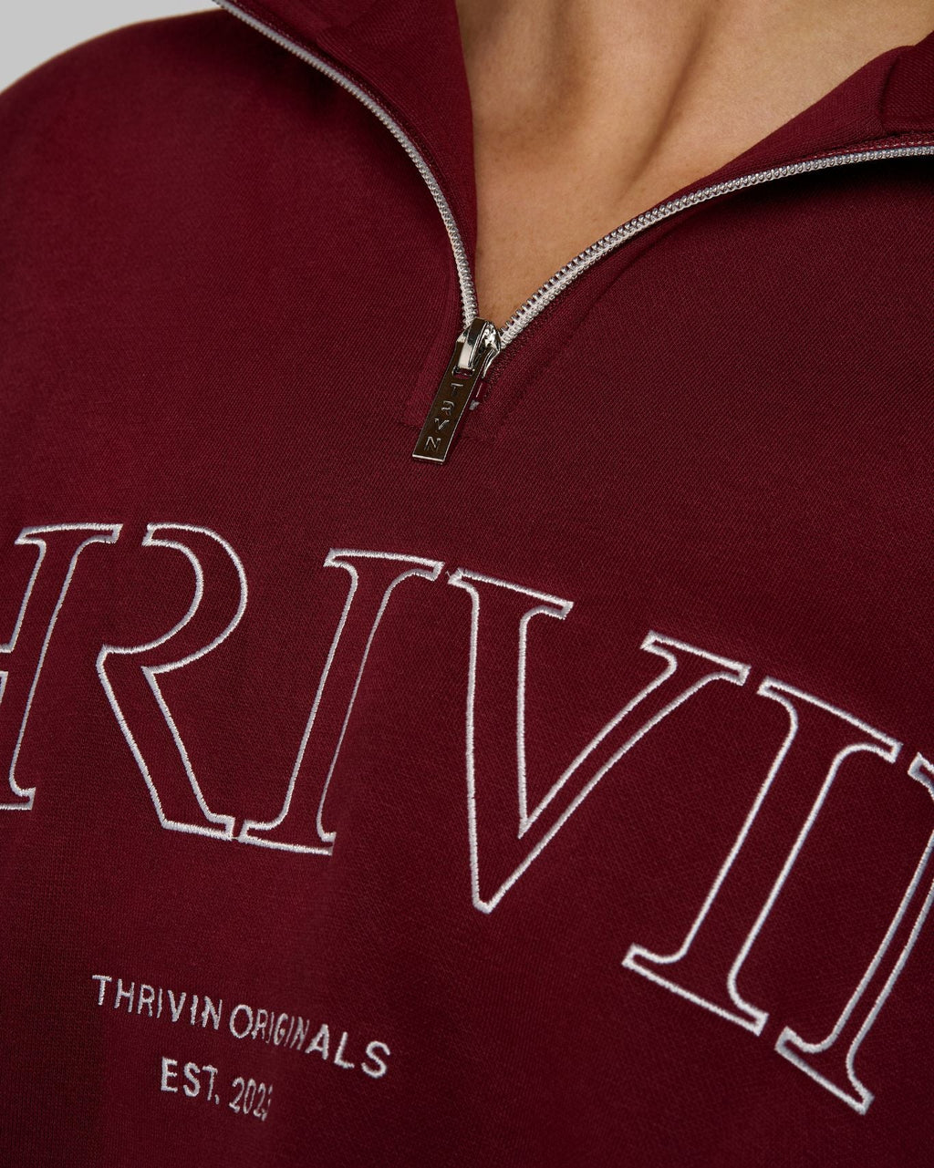 Original Halfzipper Sweater | Fine Wine