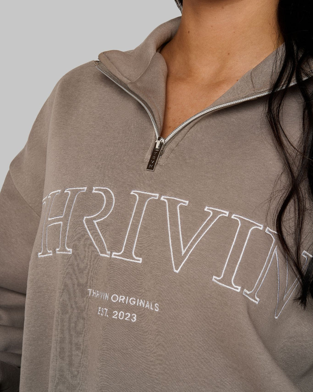 Original Halfzipper Sweater | Latte