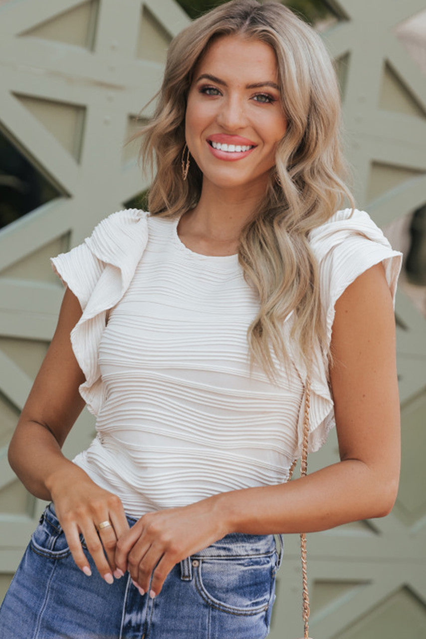 Charr | Zomerse Top met Ruches