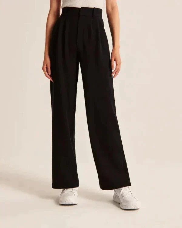 Hoge Taille Wijde Pijpen Pantalon