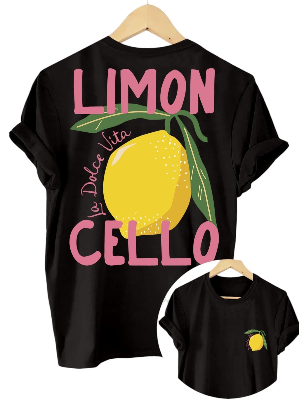 Limoncello | Trendy Zomers Shirt voor Dames met Citroen Print