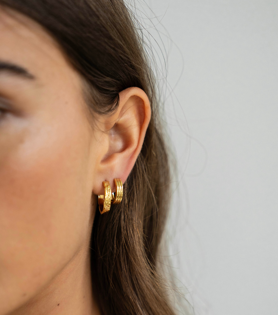 Oorbellen - sleek line click