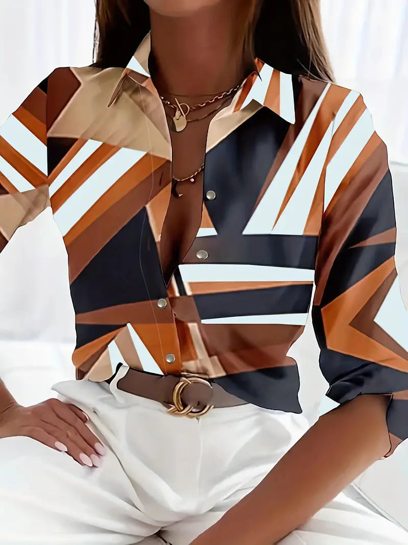 Elegant blus för kvinnor