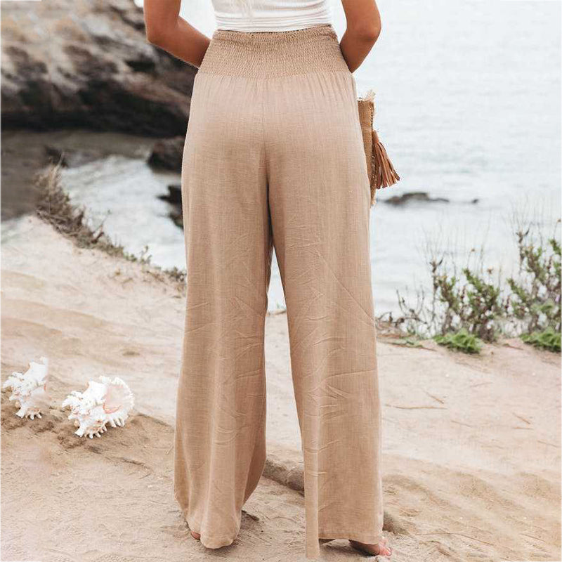 Eliana | Luchtige High Waist Pantalon