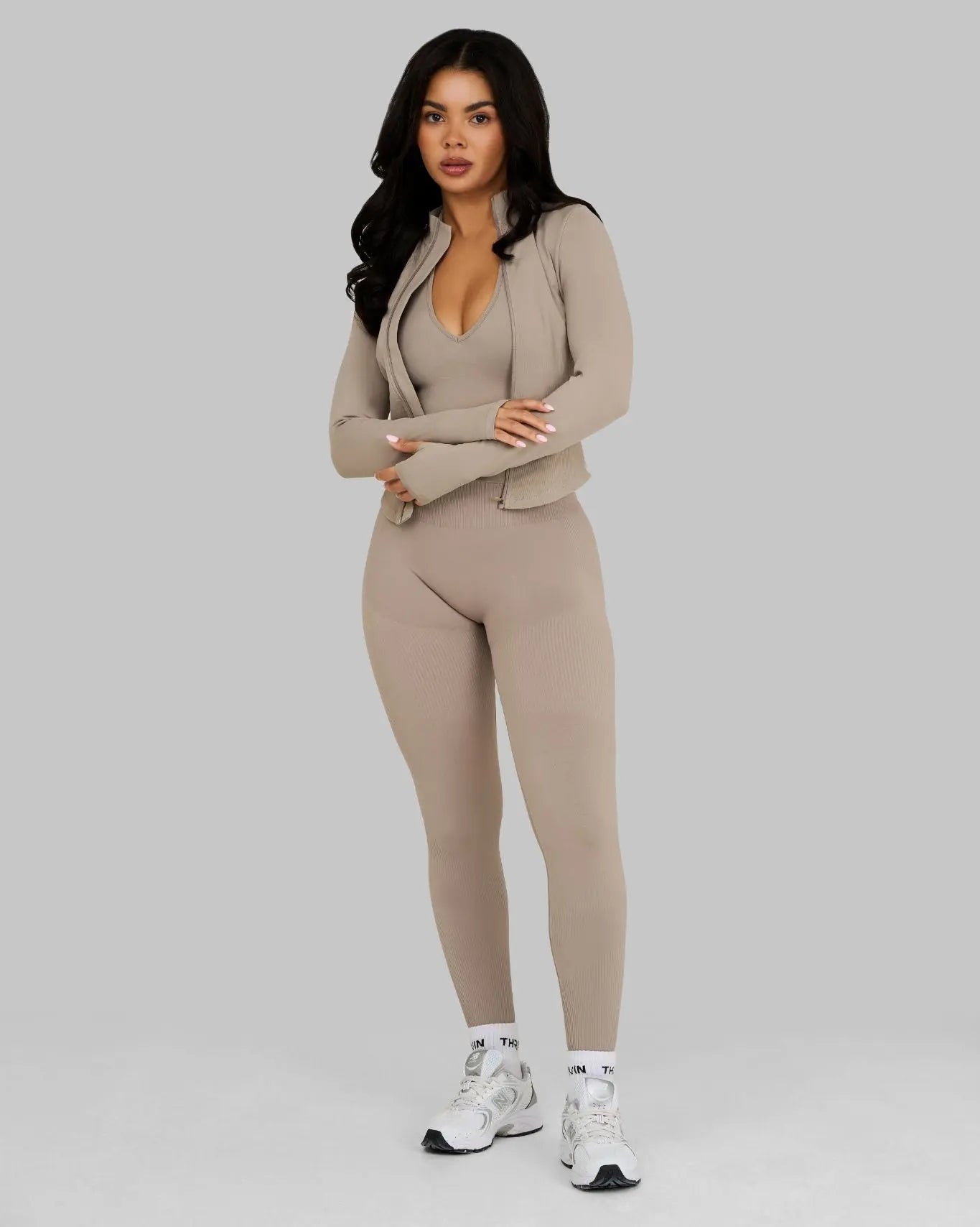 Elevate Sculpt Shapewear Jacket | Latte