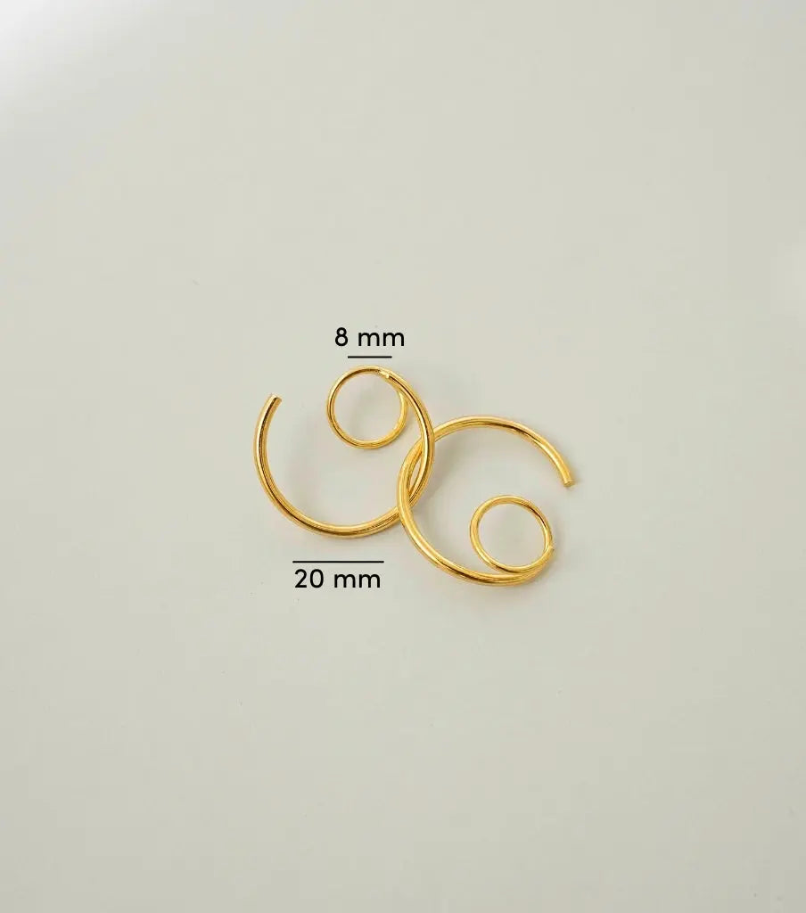 Oorbellen The big twister