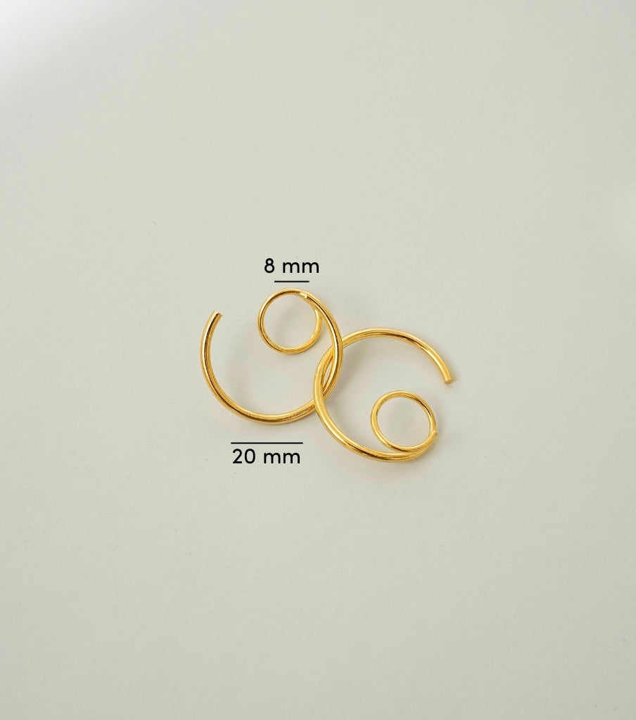 Oorbellen The big twister